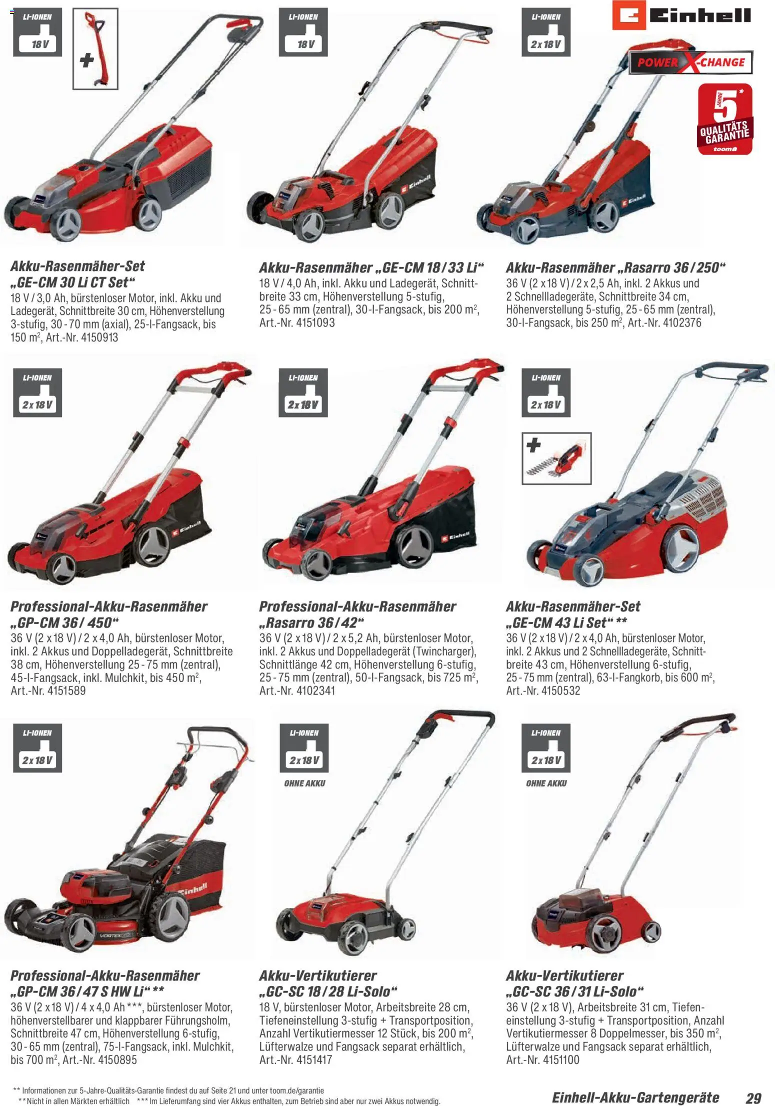 Toom Baumarkt Gartenpflege & Teich 2026 – gültig ab 20.02.2026 | Seite: 29