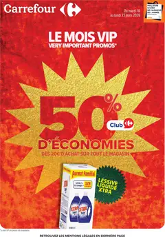 Carrefour - Prévisualisation de Carrefour Le mois vip valide à partir de 10.03.2026