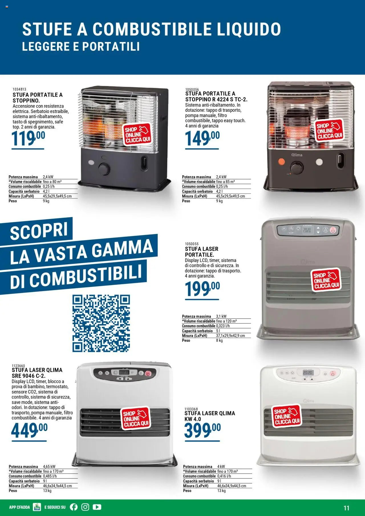 Volantino CFadda del 01.10.2025 | Pagina: 11 | Prodotti: Stufa