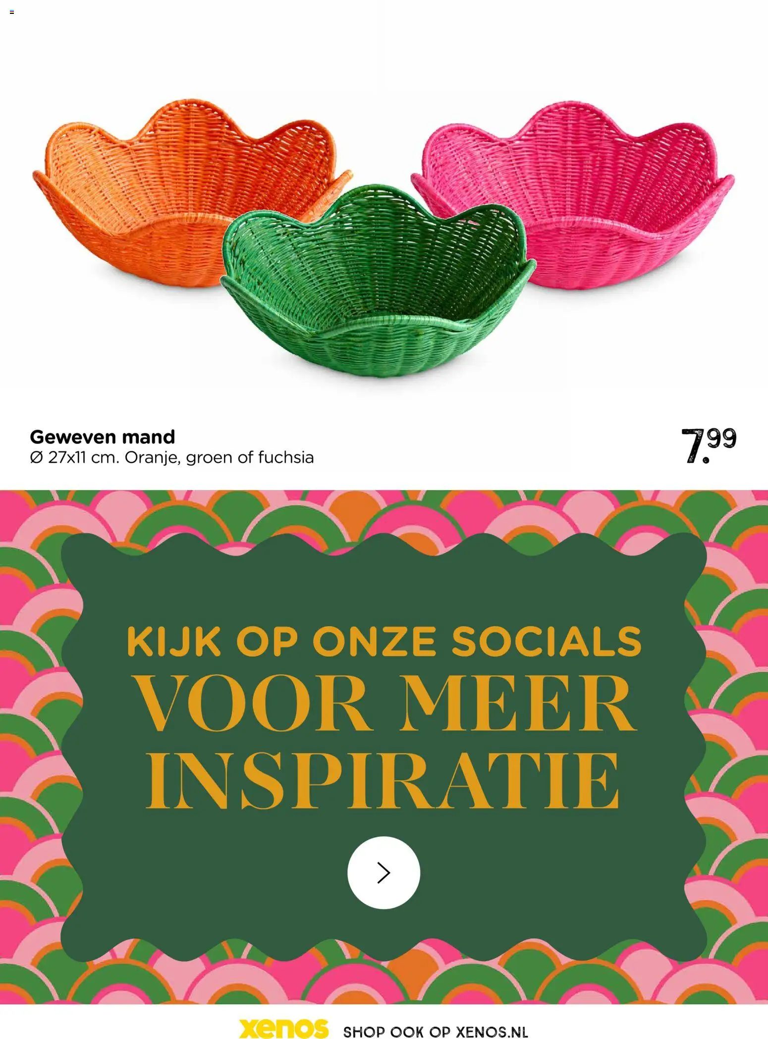 {H1} | Pagina: 23 | Producten: Mand