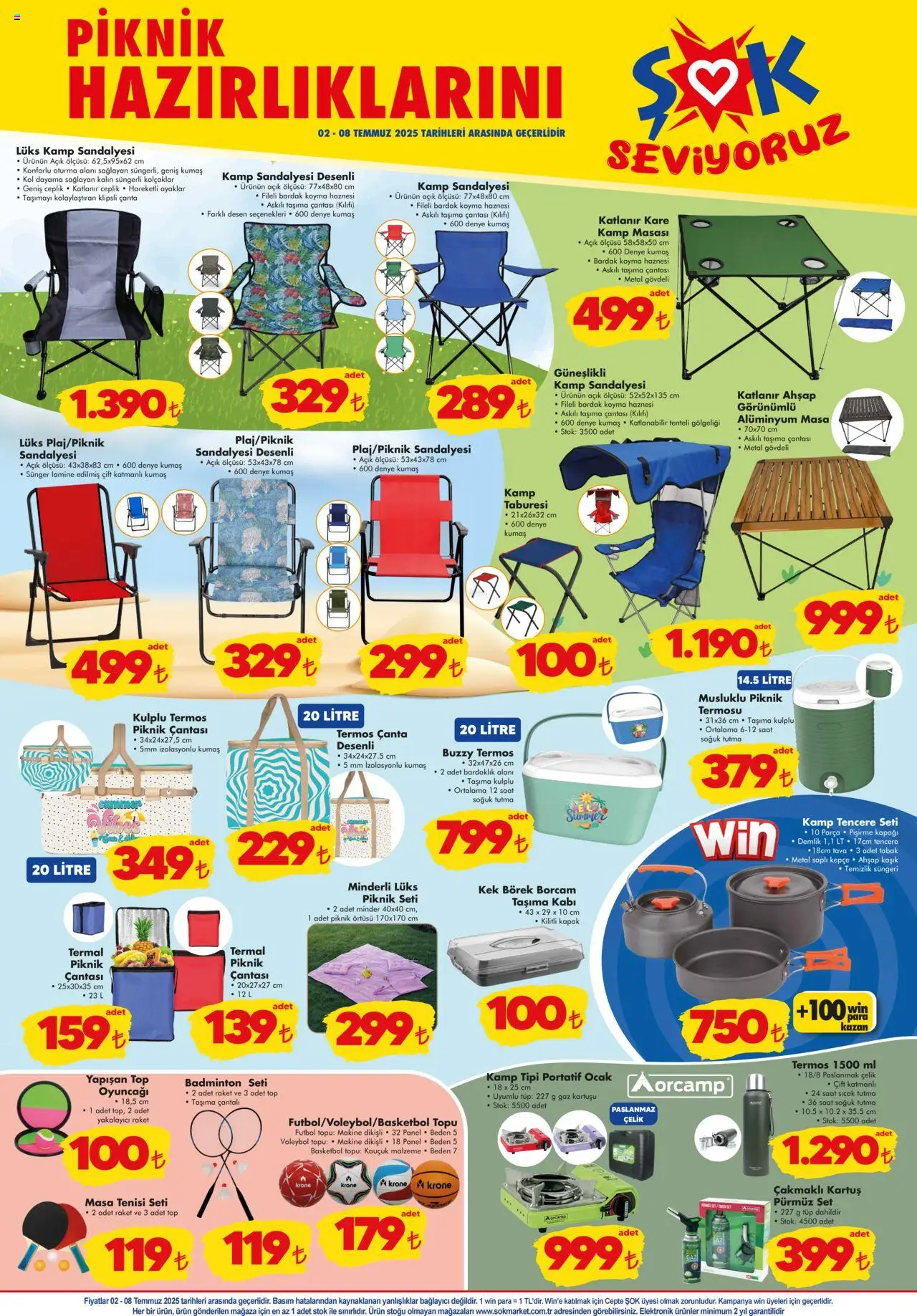 Şok Market Katalog - 02.07.2025 tarihinden itibaren geçerlidir | Sayfa: 5 | Ürünler: Masa, Tencere seti, Zselatin, Ocak