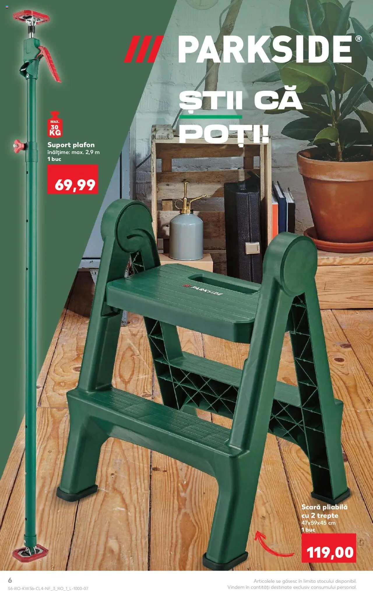 Noul catalog Kaufland – valabil de la 03.09.2025 | Pagină: 6 | Produse: Scară