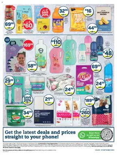 New Pick n Pay catalogue – valid from 08.09.2025 | Page: 2 | Products: Squash, Chips, Roller towel, Scrub