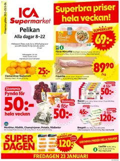 ICA Supermarket - Stockholm - Förhandsvisning av reklamblad från butik ICA Supermarket aktuell från 19.01.2026