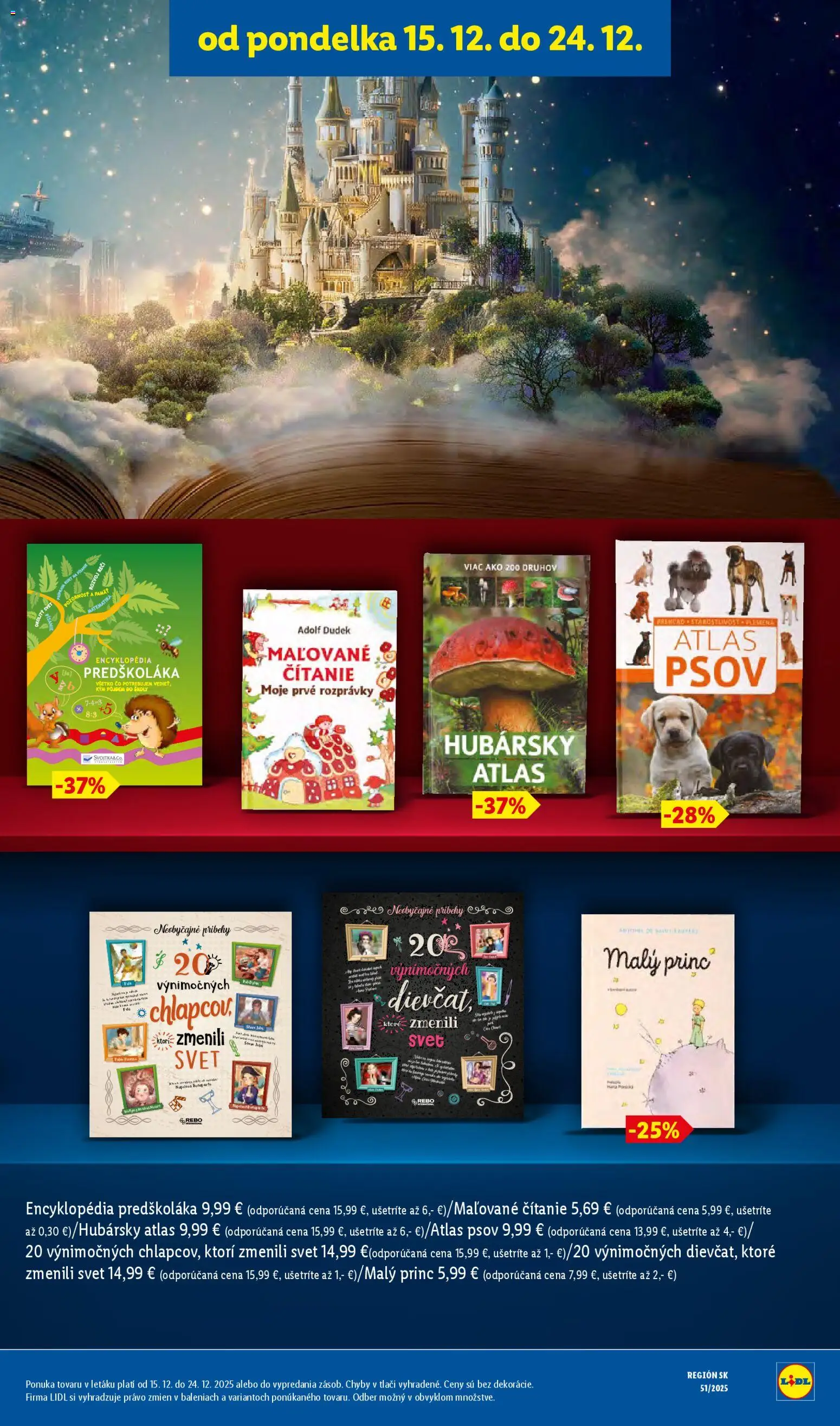 Nové Lidl akcie – leták je platný od 18.12.2025 | Strana: 85 | Produkty: Kniha