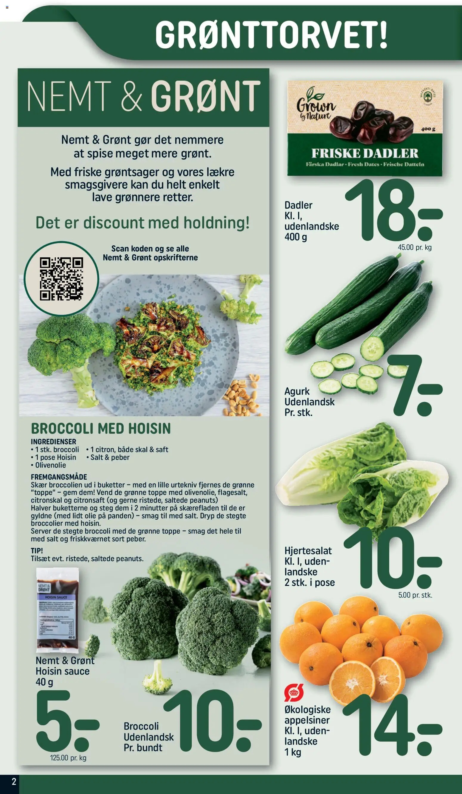 Rema 1000 tilbudsavis – gyldig fra 14.02.2026 | Side: 2 | Produkter: Olie, Salt, Peber, Toppe