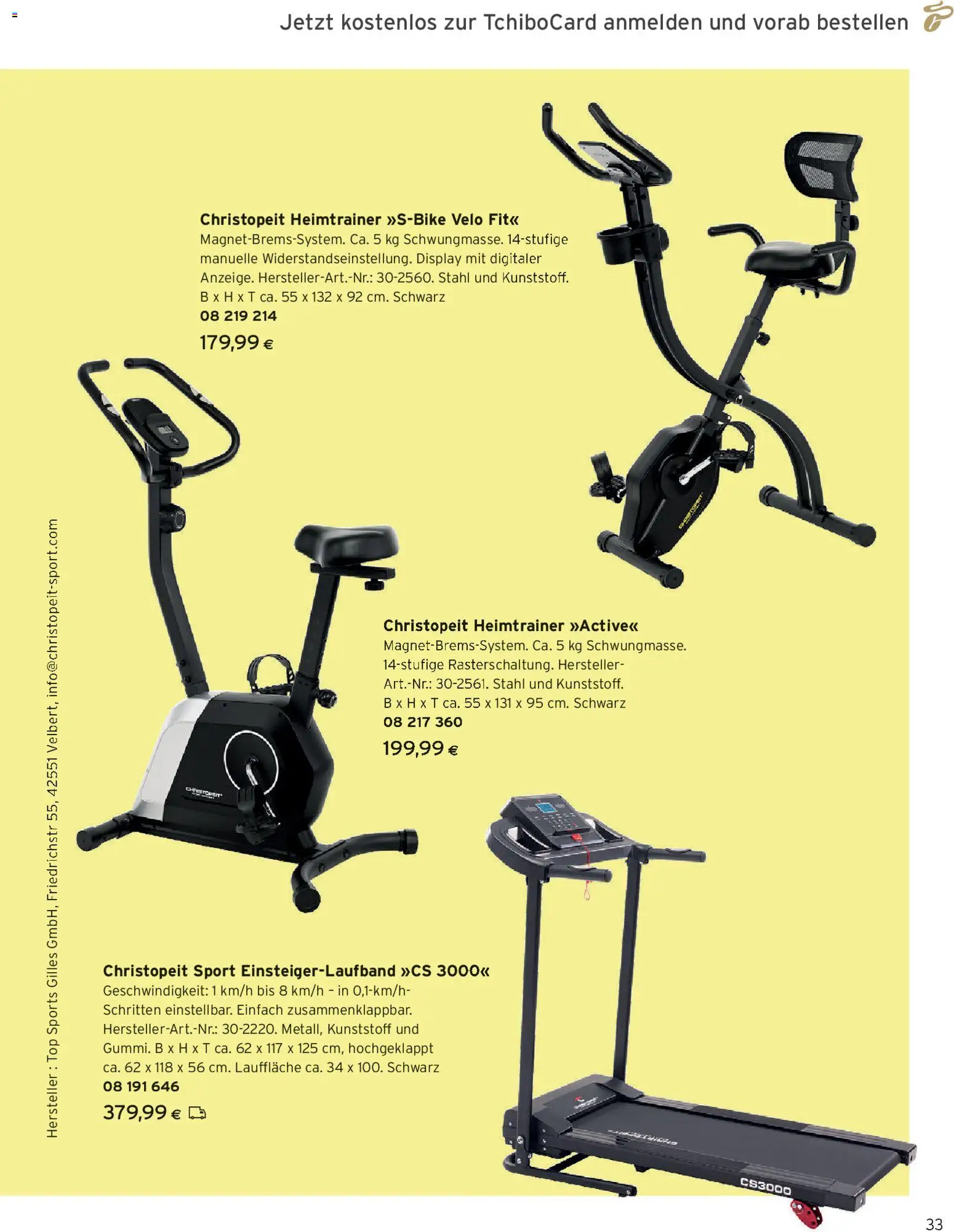 Tchibo Eduscho - Katalog Januar 2026 gültig ab 01.01.2026 | Seite: 33