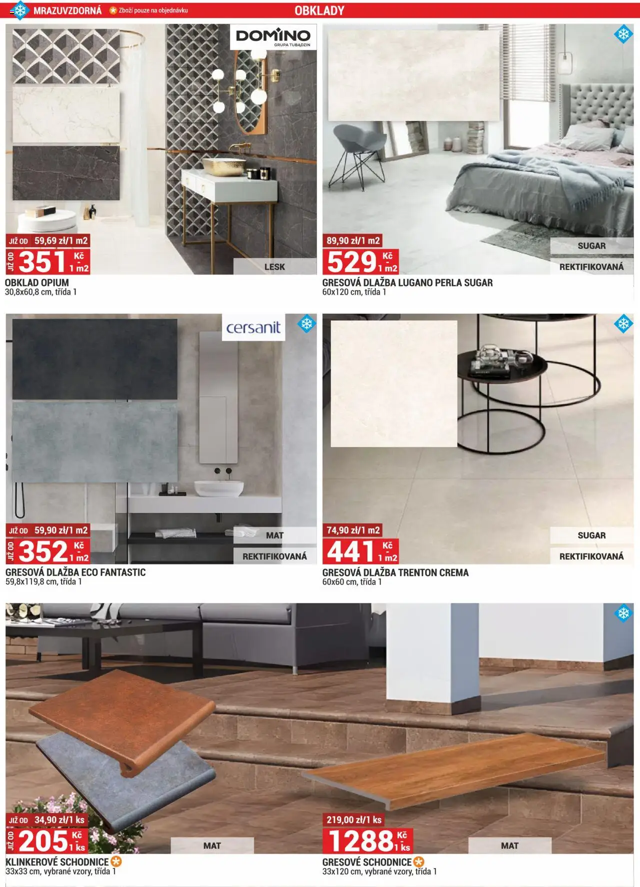 Merkury Market leták od 01.08.2025 | Strana: 4 | Produkty: Dlažba, Crema, Perla