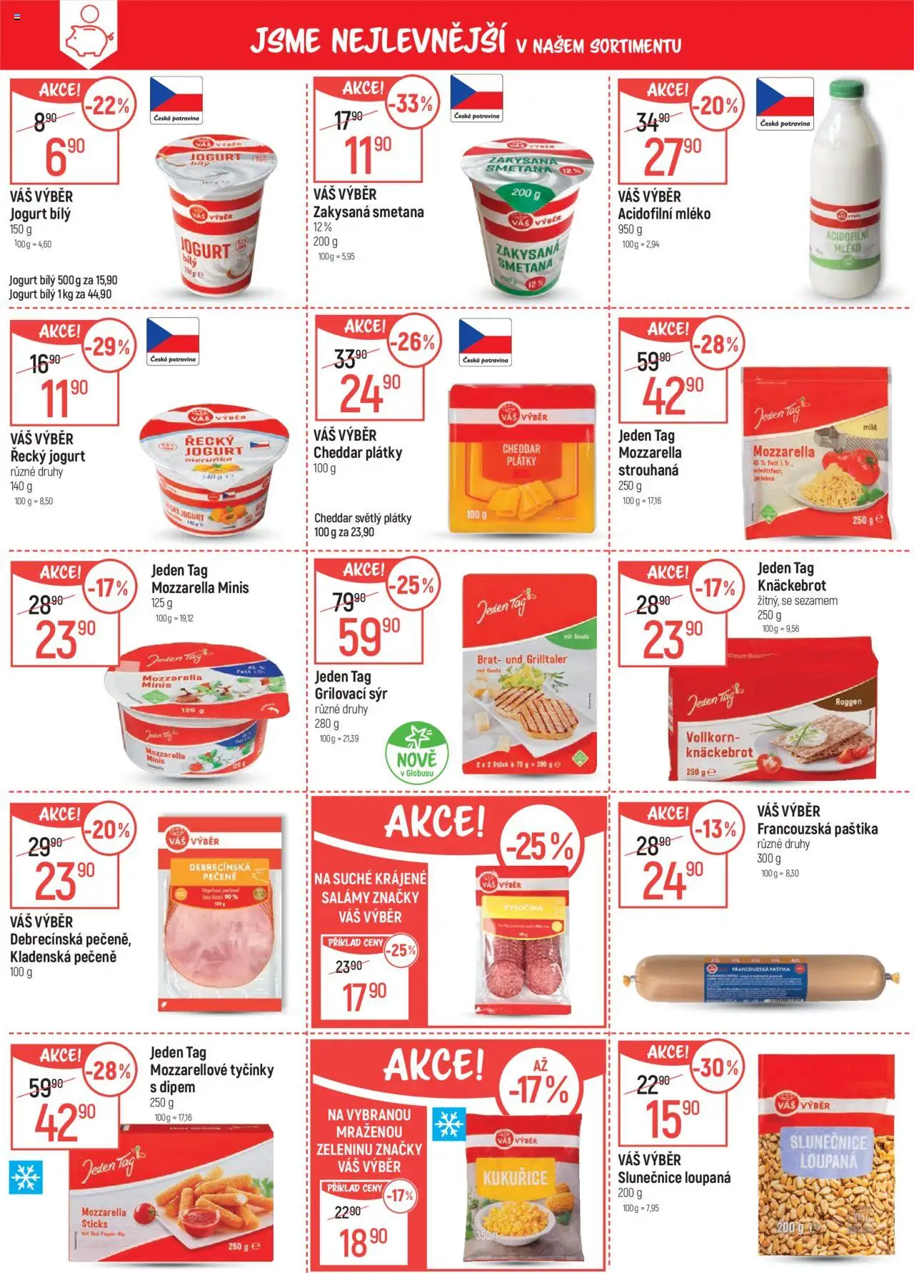 Globus leták - Liberec od 04.06.2025 | Strana: 3 | Produkty: Gouda, Knäckebrot, Tyčinky, Cheddar