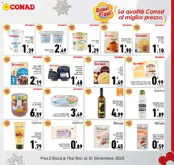Anteprima del volantino PURE DI PATATE CONAD in fiocchi 225g, Pure di patate in fiocchi valido a partire dal 10.12.2025 | Pagina: 25 | Prodotti: Cereali, Patate, Cacao, Alici