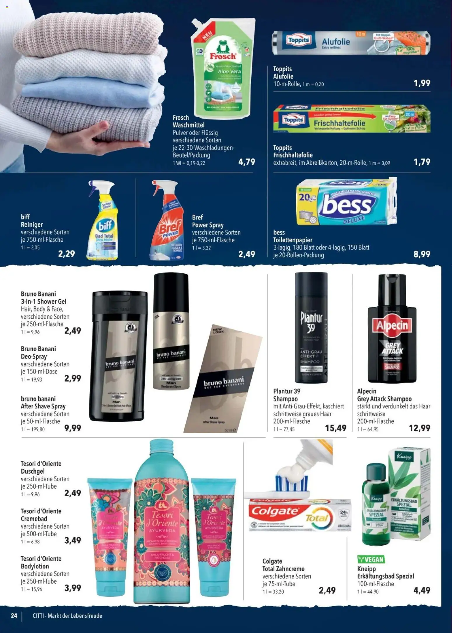 CITTI tilbudsavis – gyldig fra 26.11.2025 | Side: 32 | Produkter: Shampoo, Bad