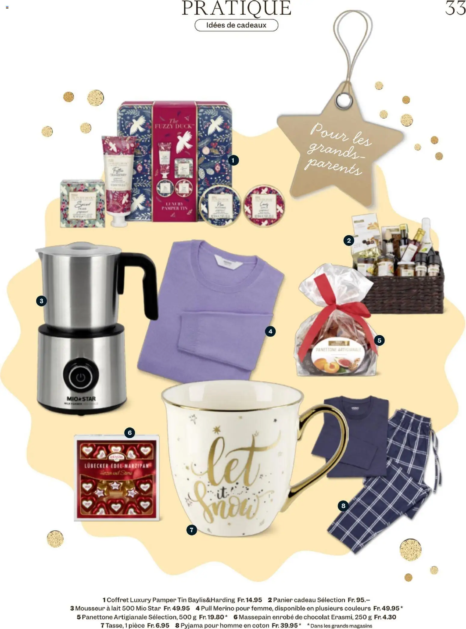 Migros Magazin FR – gültig ab 17.11.2025 | Seite: 33 | Produkte: Pyjama