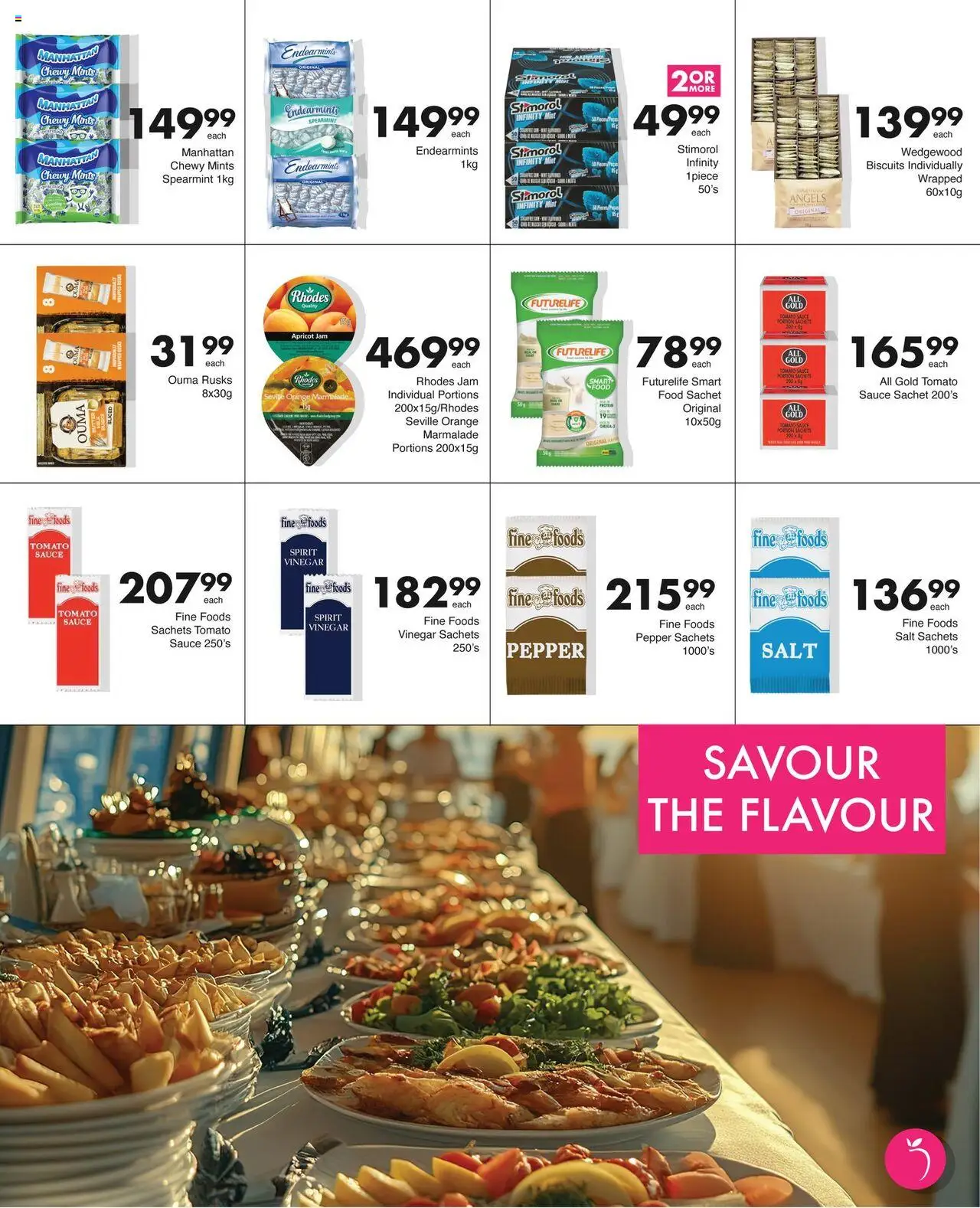 New Save catalogue – valid from 06.10.2025 | Page: 15 | Products: Biscuits, Rusks, Sauce, Salt