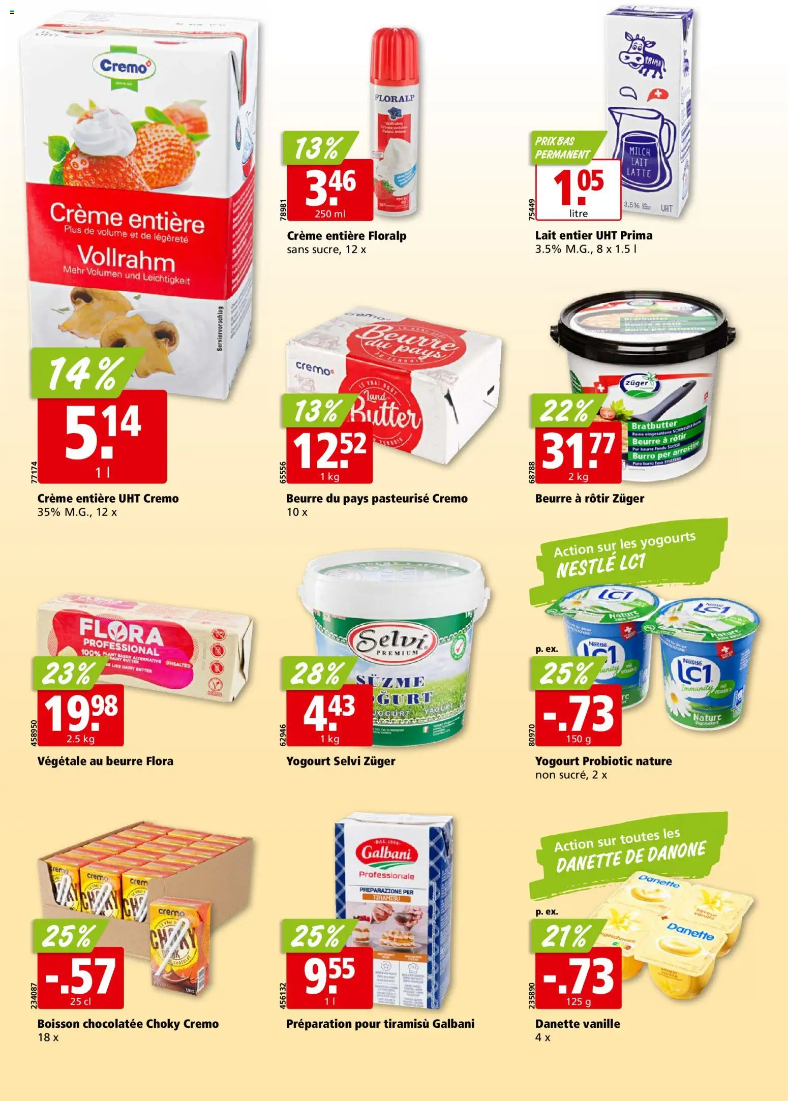 Aligro Aktionen Chavannes, Matran, Genève, Sion – gültig ab 09.02.2026 | Seite: 14