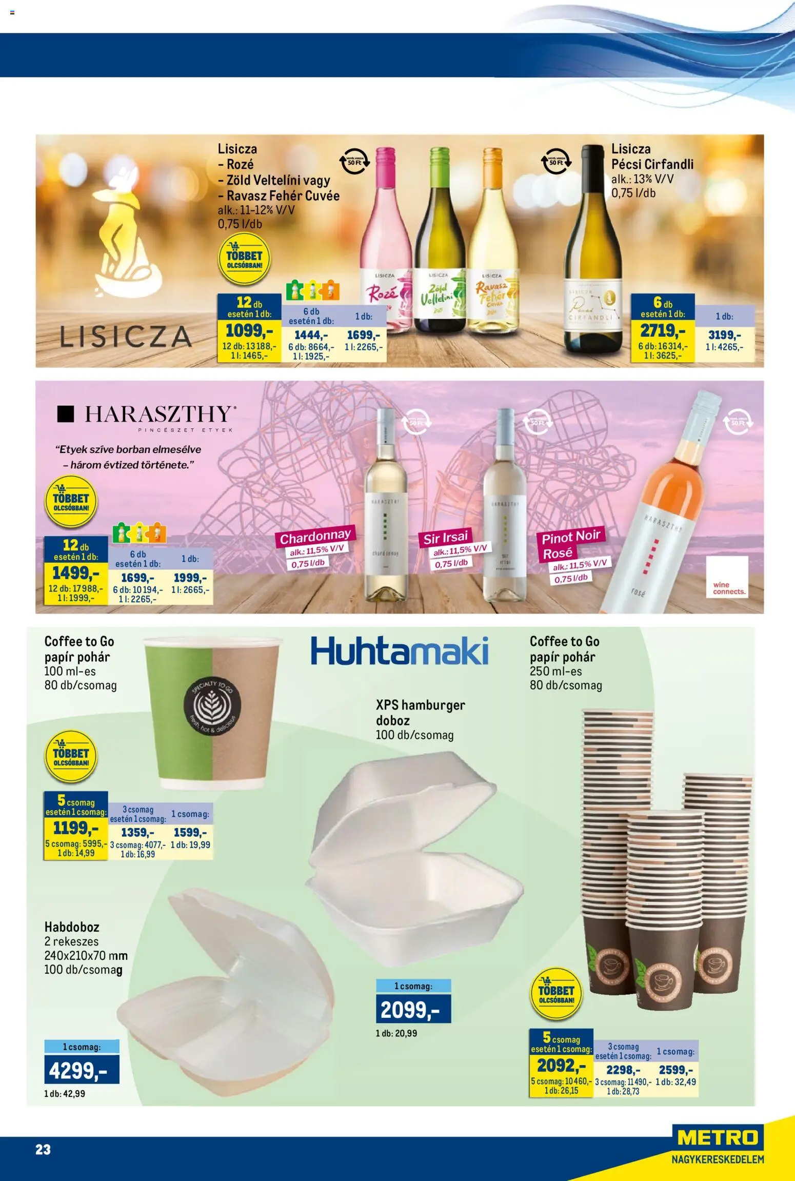Metro akciós ujság - amely érvényes a következő dátumtól: 01.02.2026 | Oldal: 23