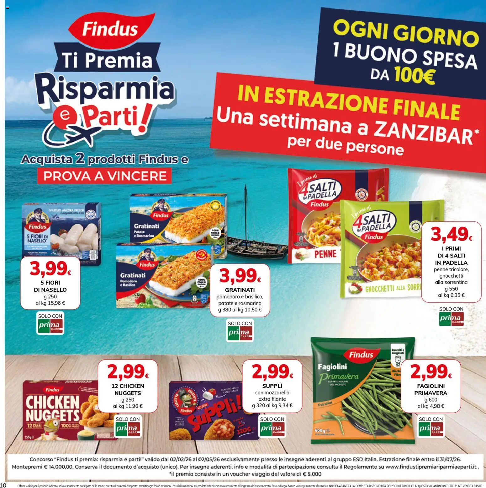 Volantino Basko del 10.03.2026 | Pagina: 10 | Prodotti: Rosmarino, Nuggets, Basilico, Padella