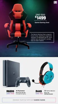 New OK Furniture catalogue – valid from 01.09.2025 | Page: 3 | Products: Headset, Games, Chair