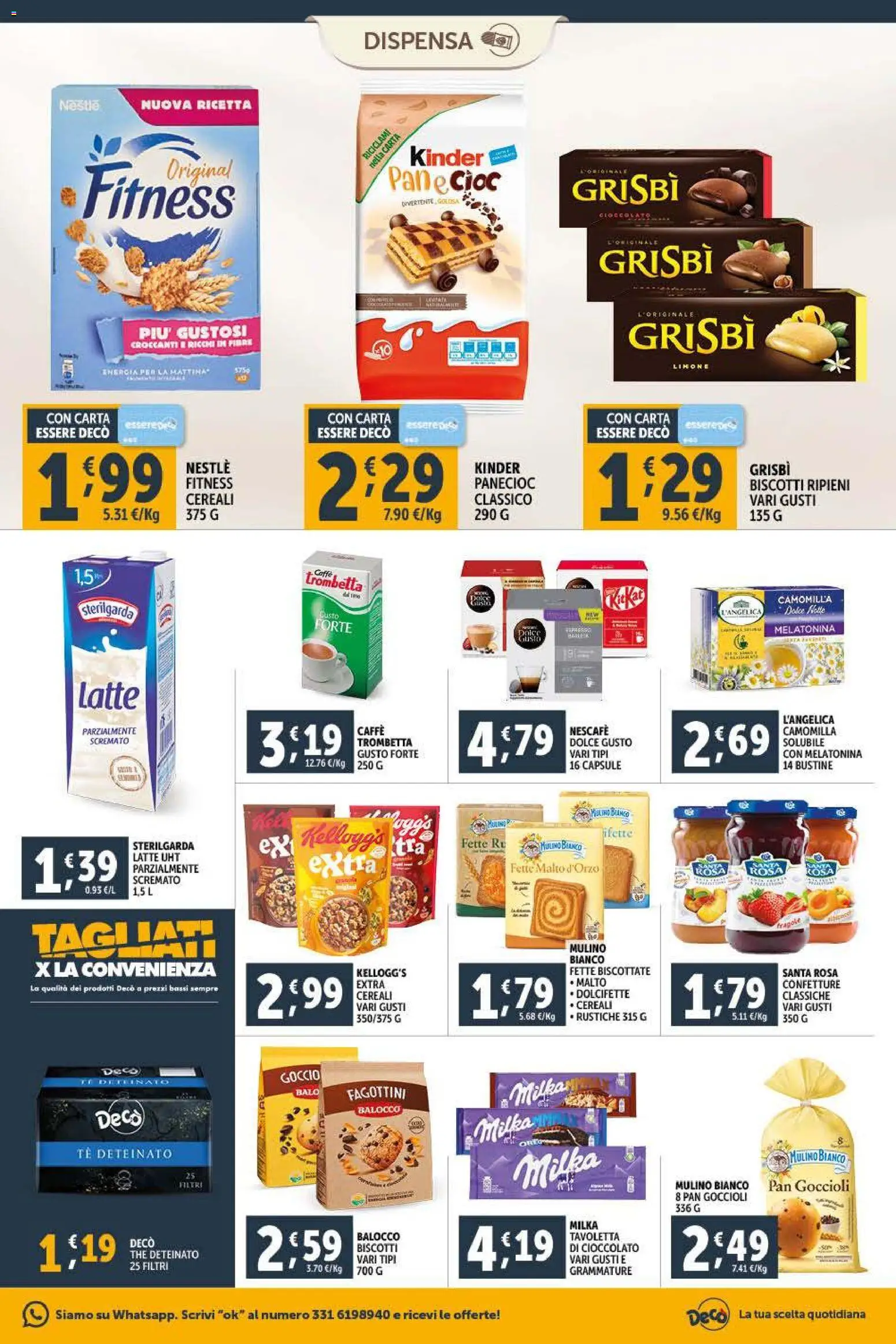 Volantino Decò del 09.01.2026 | Pagina: 7 | Prodotti: Tè, Cereali, Biscotti, The