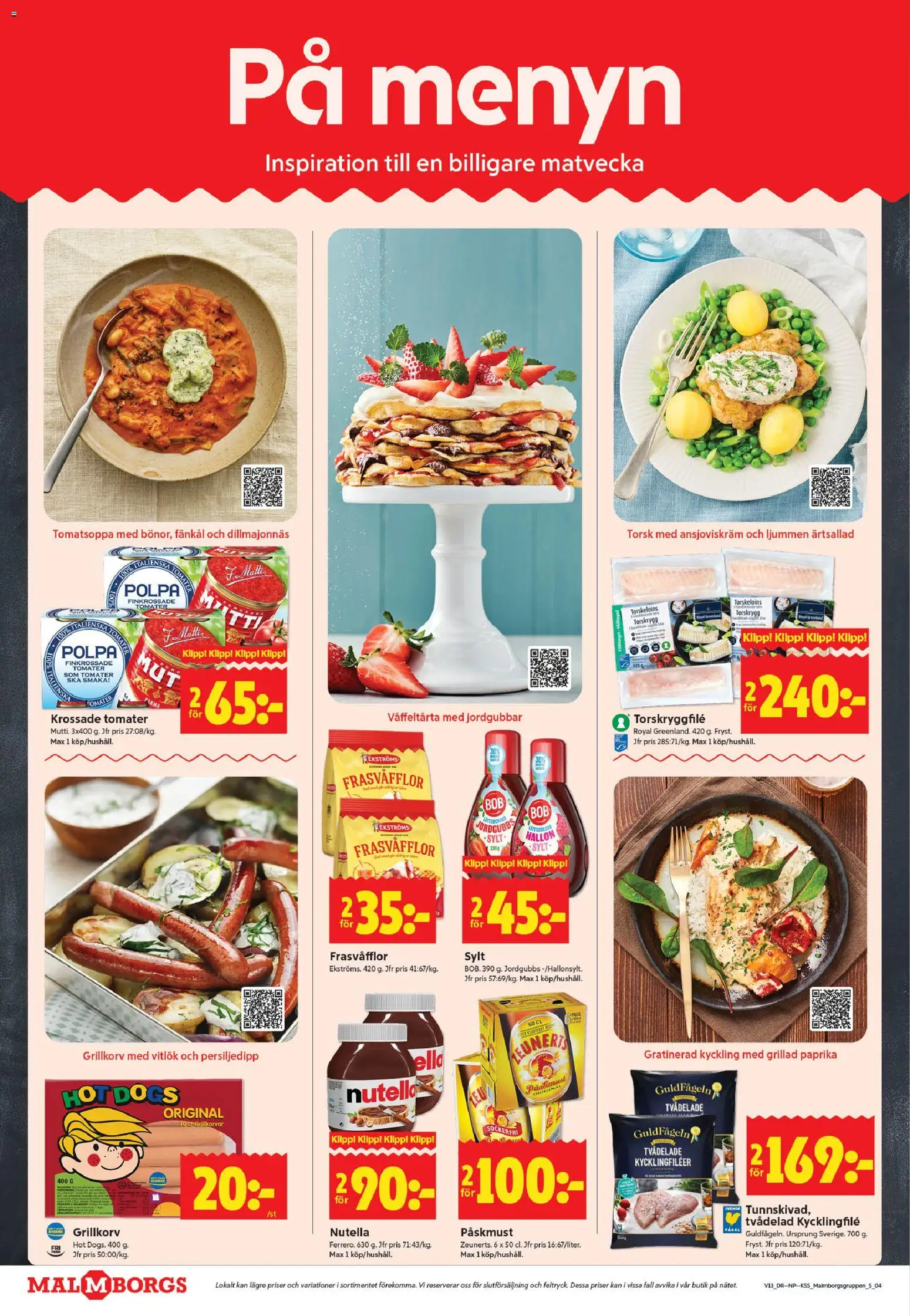 ICA Kvantum reklamblad aktuell från 23.03.2026 | Sida: 4