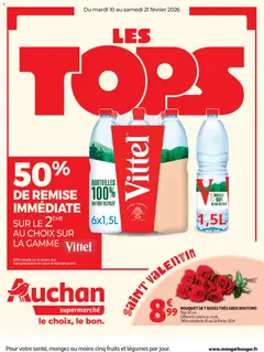 Auchan - Prévisualisation de Auchan - Tops produits super valide à partir de 10.02.2026