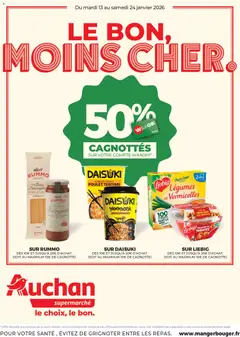 Auchan - Petits prix savoureux - Voorbeeld van een folder van Auchan, geldig van 13.01.2026
