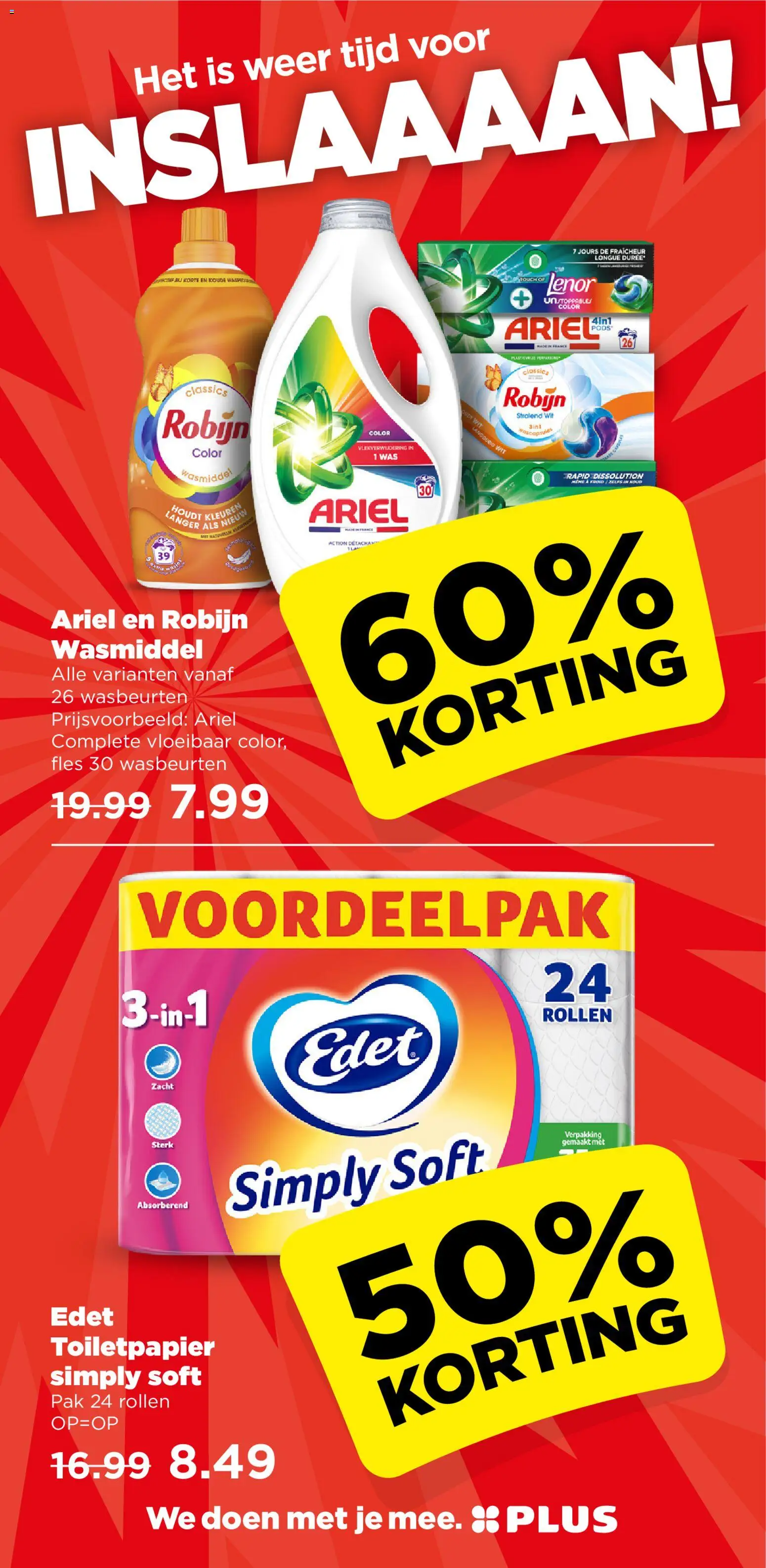 {H1} | Pagina: 14 | Producten: Robijn, Toilet, Was, Toiletpapier