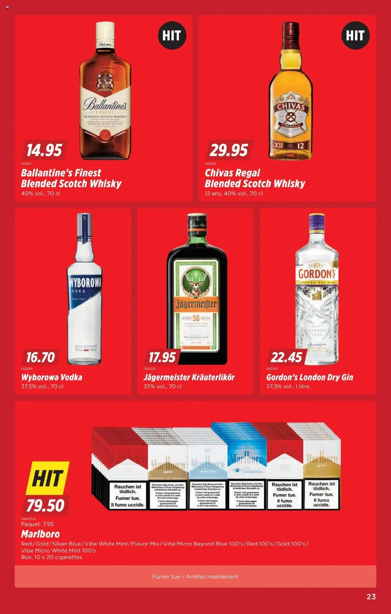 Denner Aktionen FR – gültig ab 21.10.2025 | Seite: 23 | Produkte: Regal, Gin