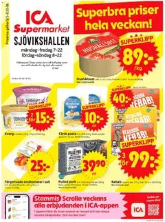 ICA Supermarket - Stockholm - Förhandsvisning av reklamblad från butik ICA Supermarket aktuell från 05.01.2026