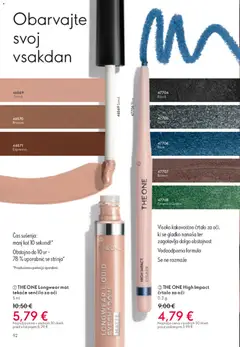Oriflame katalog akcije – veljaven od 01.04.2026 | Stran: 91 | Izdelki: Sencilo za oci, Crtalo za oci, Senčilo