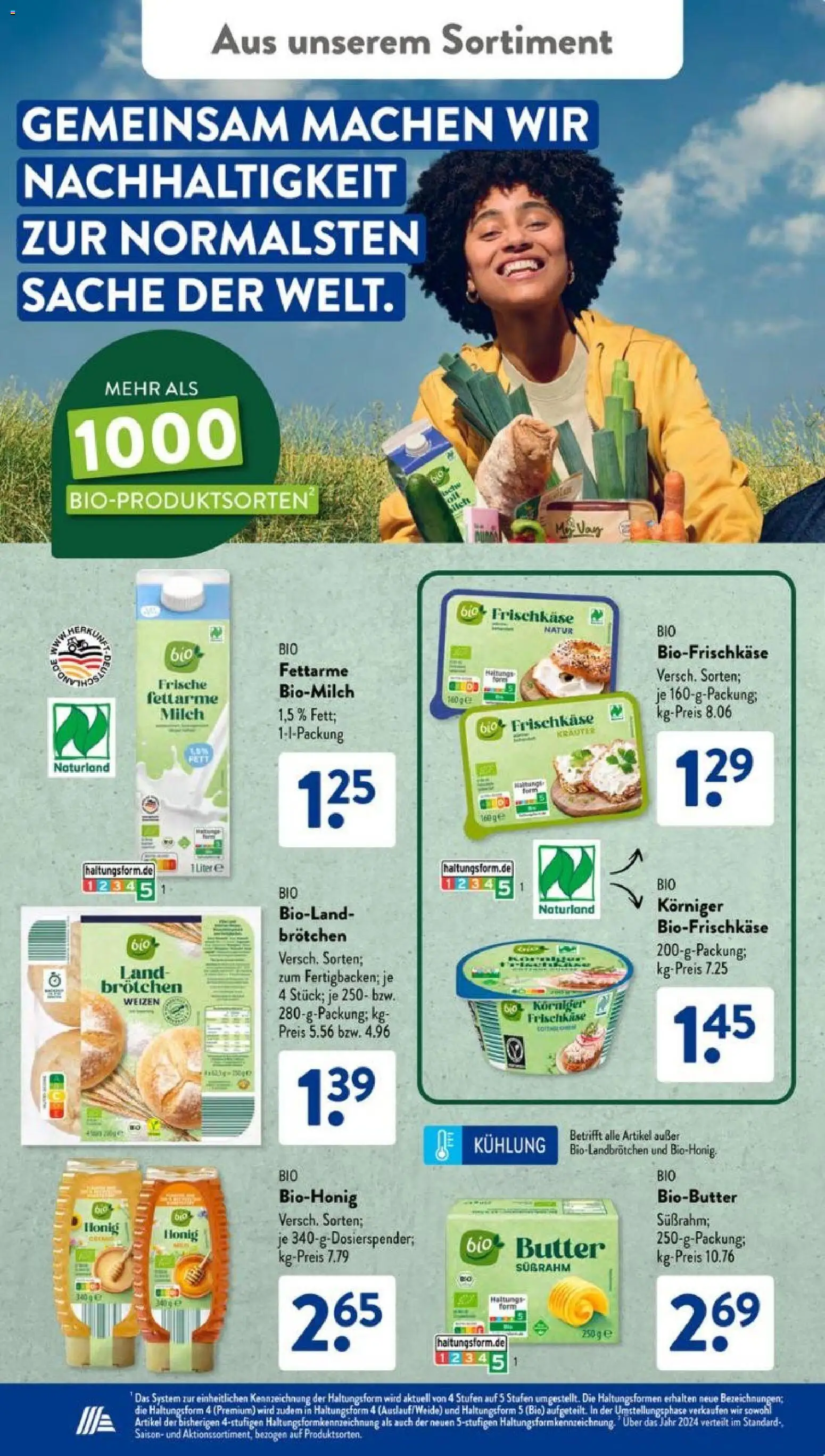 Aldi Süd Prospekt 	 – gültig ab 12.01.2026 | Seite: 19 | Produkte: Milch, Butter, Frischkase