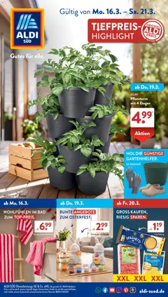 Aldi Süd Prospekt 	 ab 16.03.2026 gültig