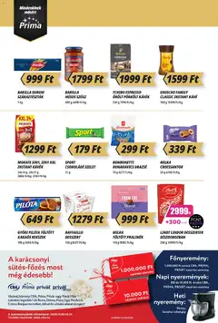 CBA Príma Akciós újság - amely érvényes a következő dátumtól: 13.12.2025 | Oldal: 6 | Termékek: Drazsé, Kávé, Kekszek, Szósz