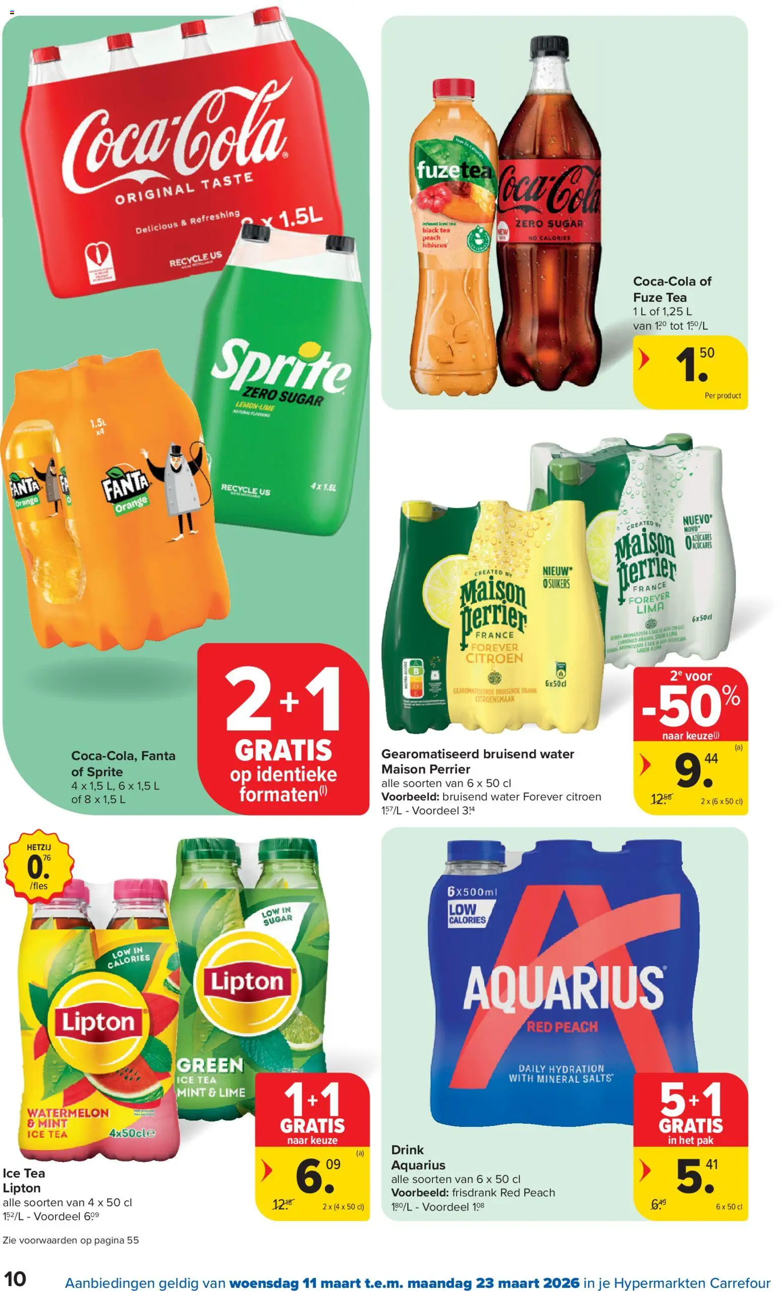 {H1} | Pagina: 10 | Producten: Fanta, Frisdrank, Sprite, Citroen