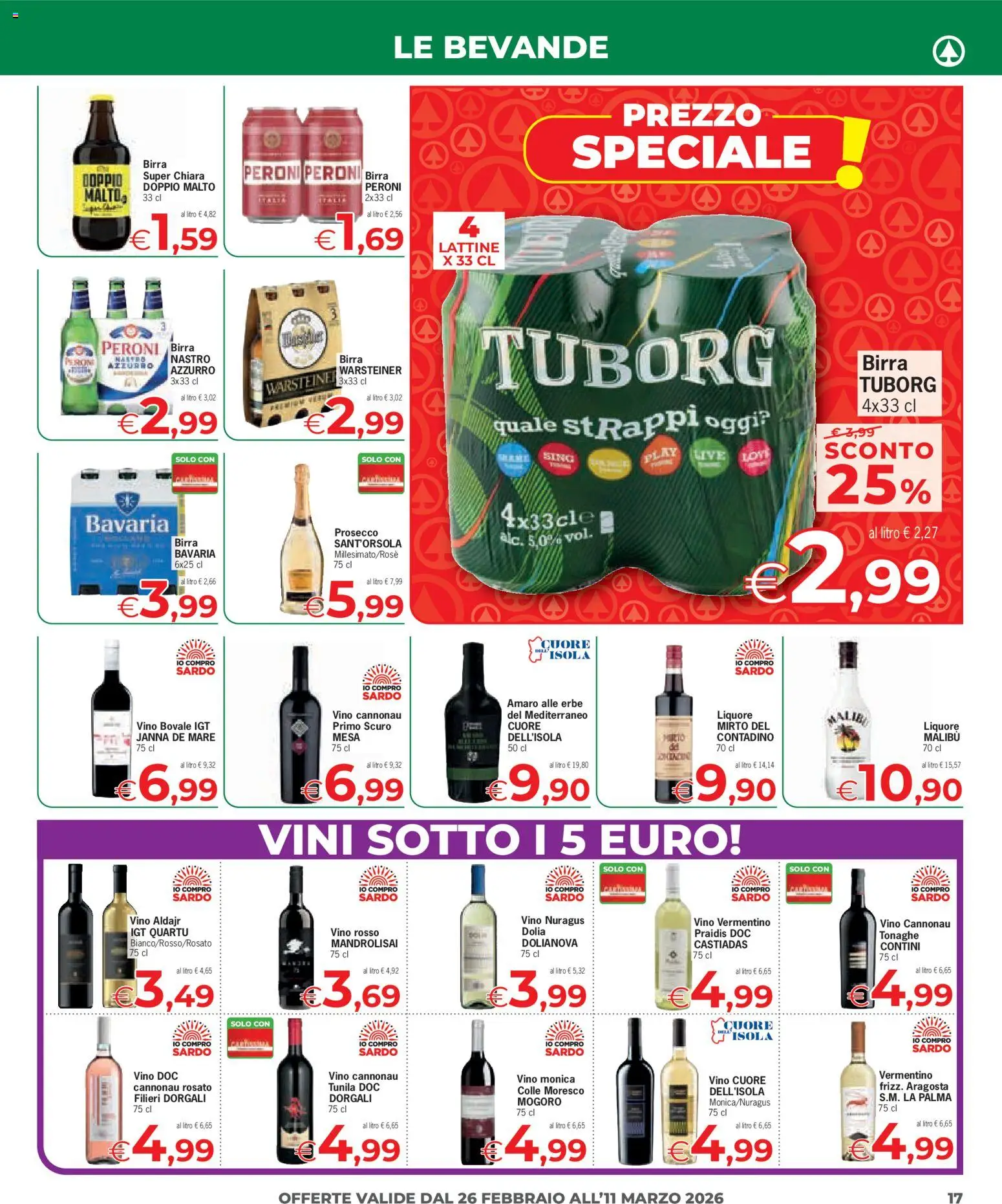 Volantino Eurospar del 26.02.2026 | Pagina: 17