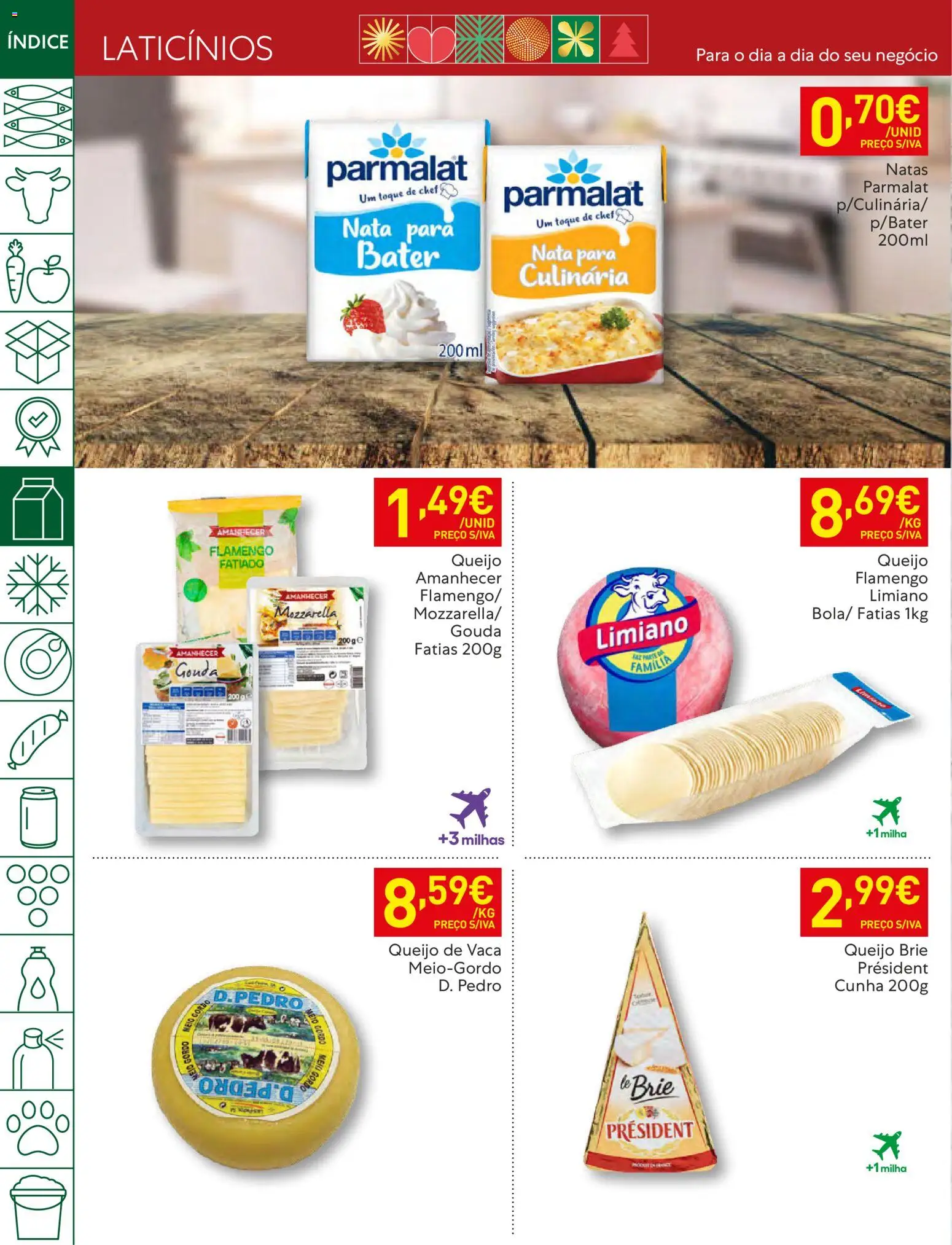 Recheio folheto │ válido de 09.12.2025 | Página: 14 | Produtos: Queijo, Nata, Natas