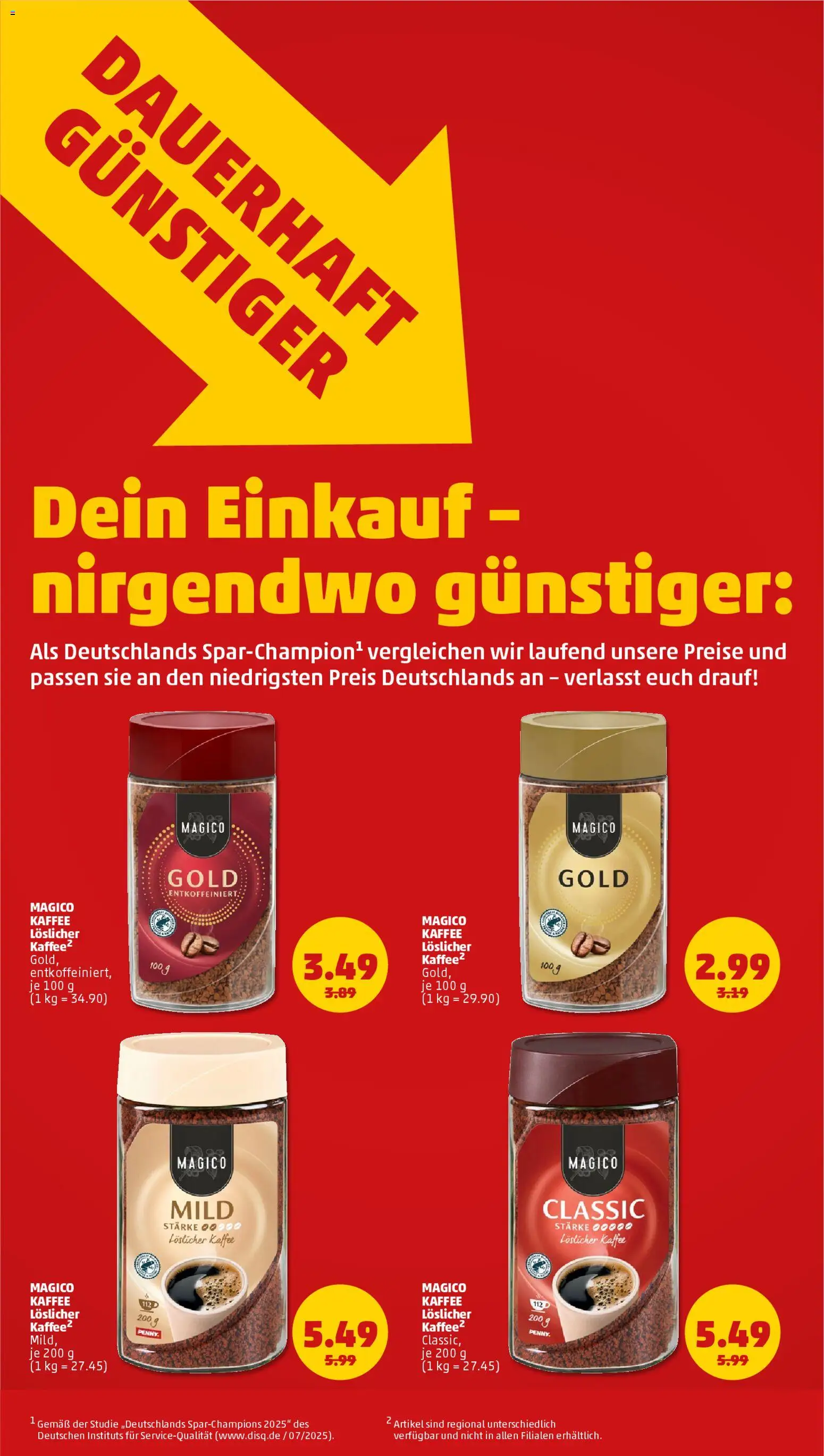 Penny Prospekt 	 – gültig ab 19.01.2026 | Seite: 2 | Produkte: Kaffee