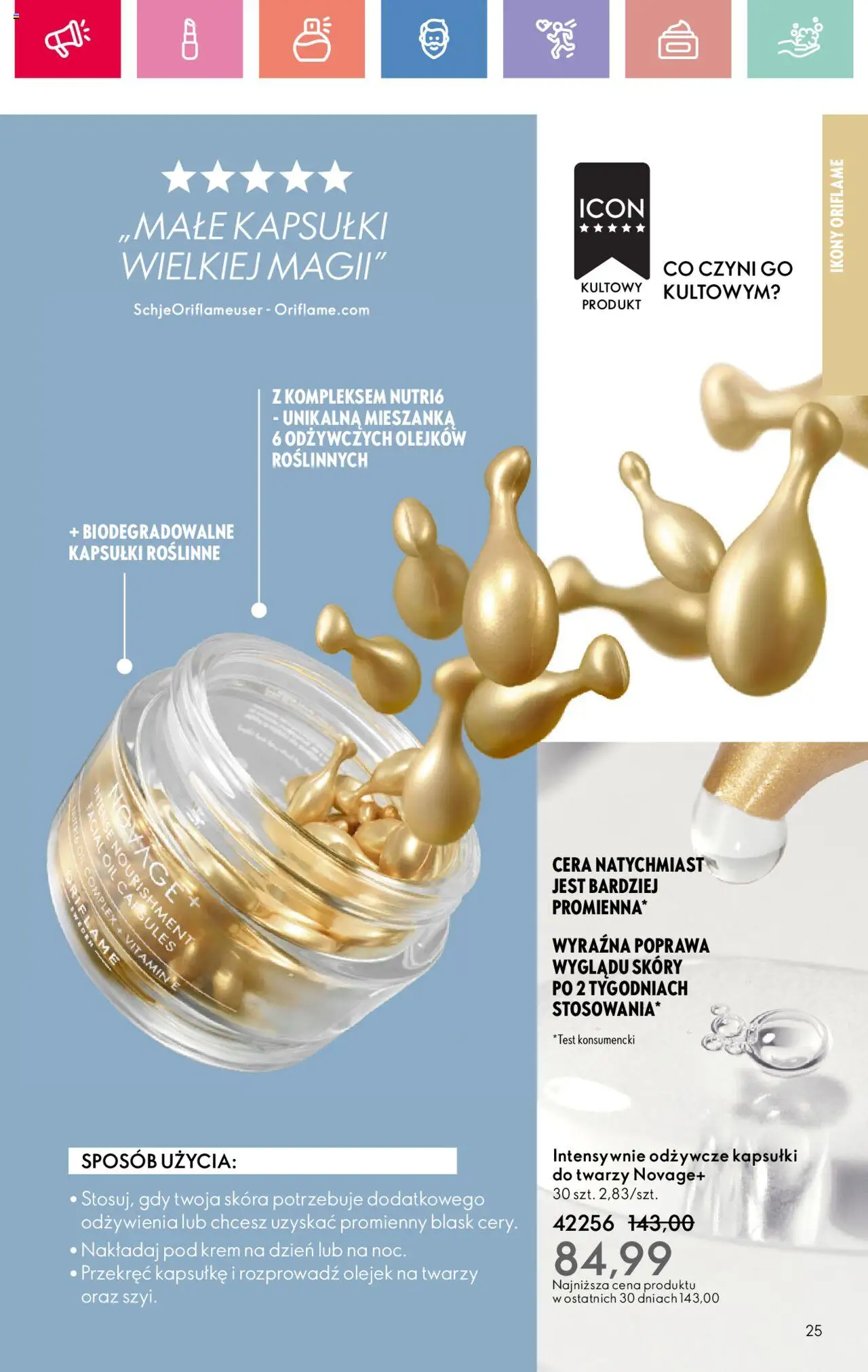 Oriflame Katalog 11 2025 od 27.07.2025 | Strona: 25 | Produkty: Krem