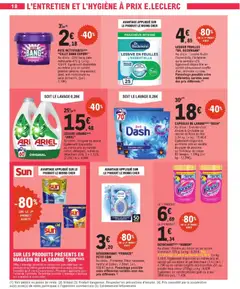 E.Leclerc - Prévisualisation de DÉSODORISANT "FEBREZE" PETIT COIN, Au choix: Printanier, Fleur naissante, Vanille et Cotton. 7,50ml. valide à partir de 28.04.2026 | Page: 18