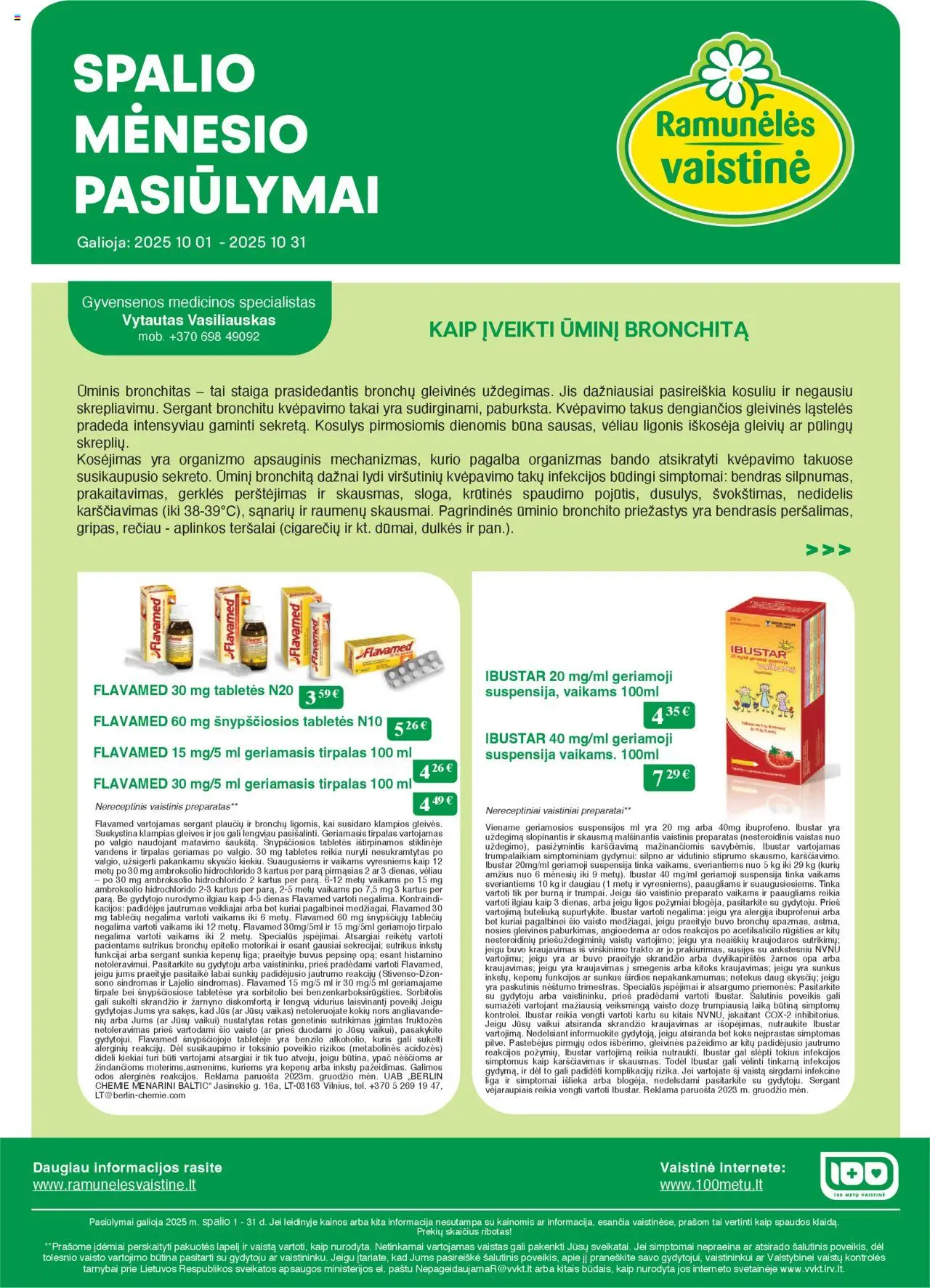 Ramunélés akcijos nuo 01.10.2025 | Puslapis: 1 | Prekių: Bendras