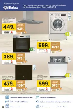 Vista previa Eroski Qué planazo válido desde el 26.03.2026 | Página: 48 | Productos: Lavadora, Horno, Lavavajillas, Bandeja