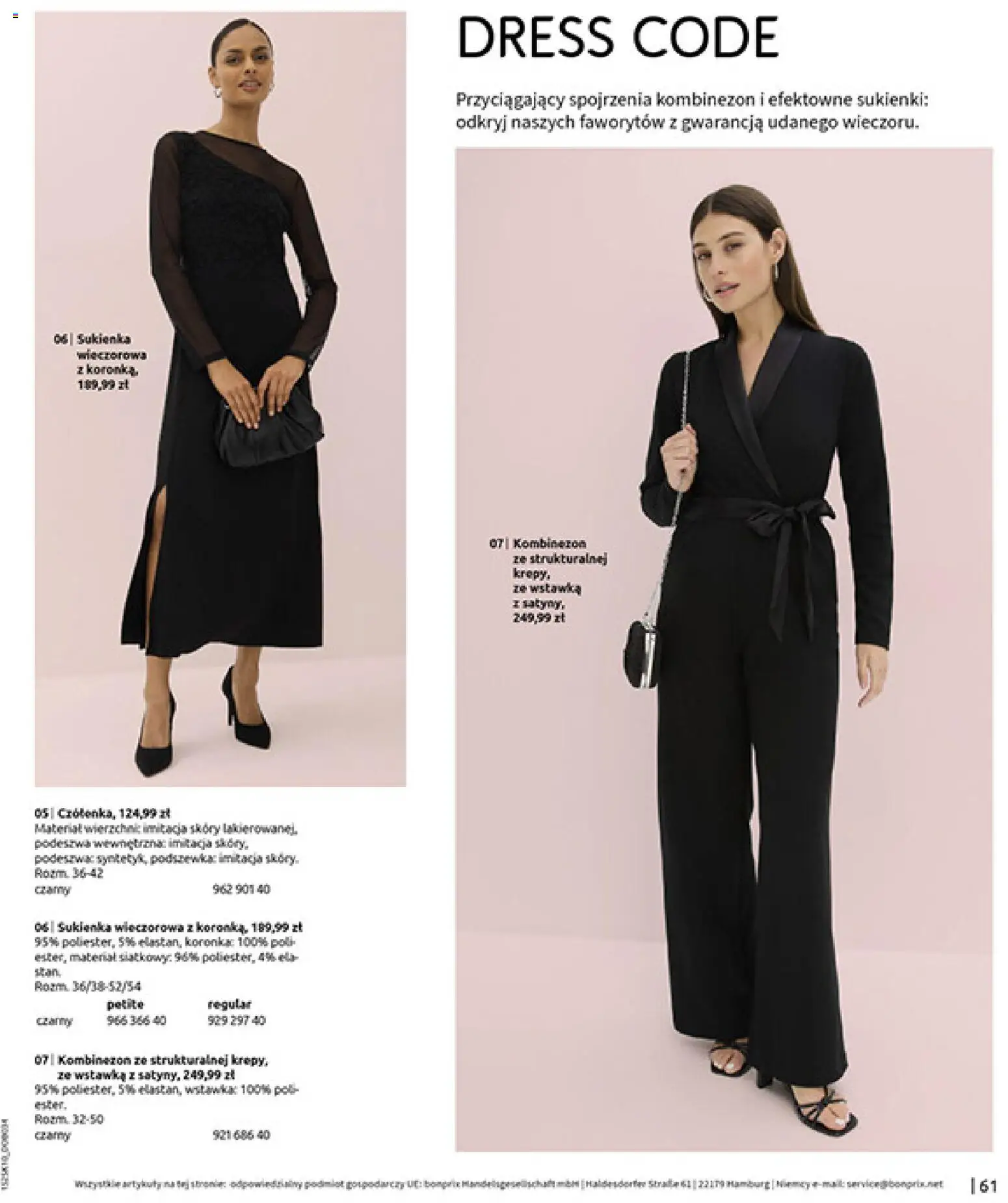 BonPrix Katalog - W Jesiennym Nastroju od 04.11.2025 | Strona: 63 | Produkty: Kombinezon, Sukienka