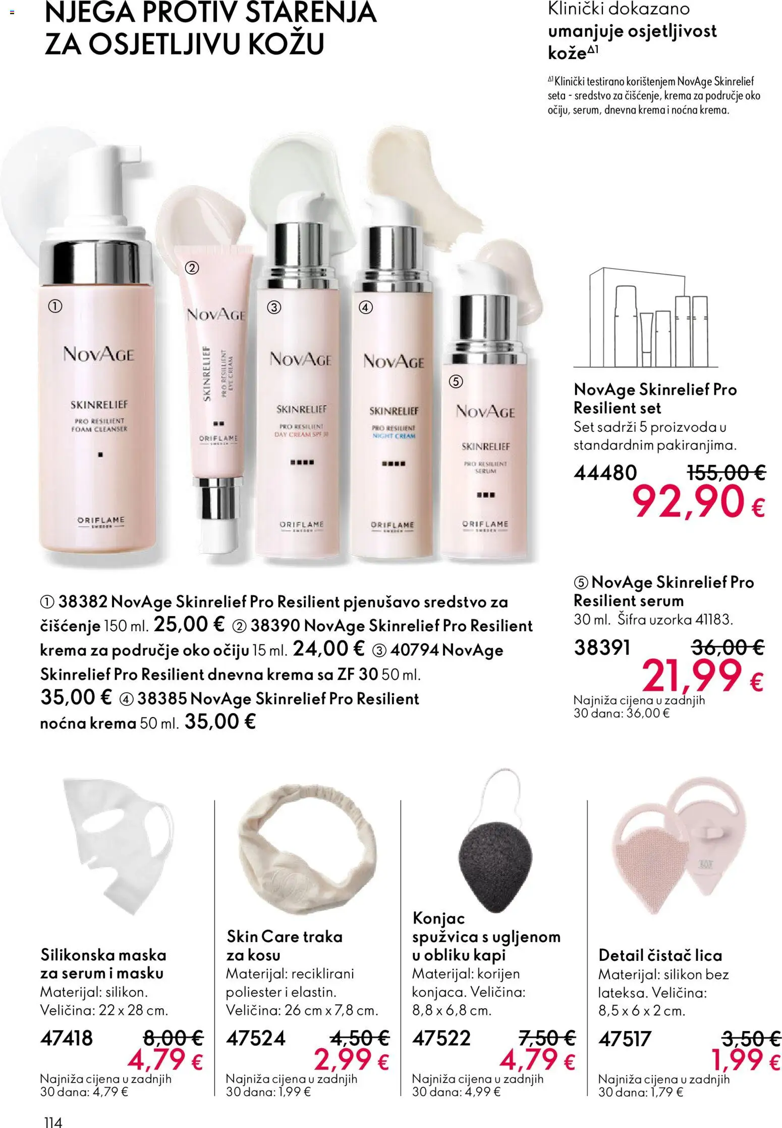 Oriflame katalog | vrijedi od 11.03.2026 | Stranica: 114 | Proizvodi: Noćna krema, Maska, Krema