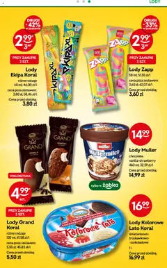 Żabka Gazetka od 16.07.2025 | Strona: 33 | Produkty: Sandwich, Lody Magnum, Lody