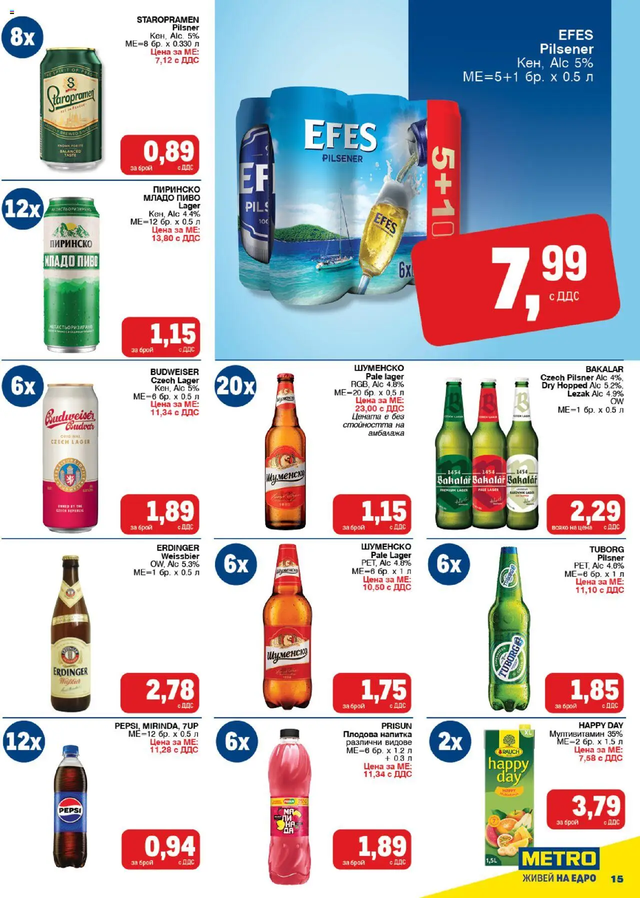  | Страница: 15 | Продукти: Напитка, Плодова напитка