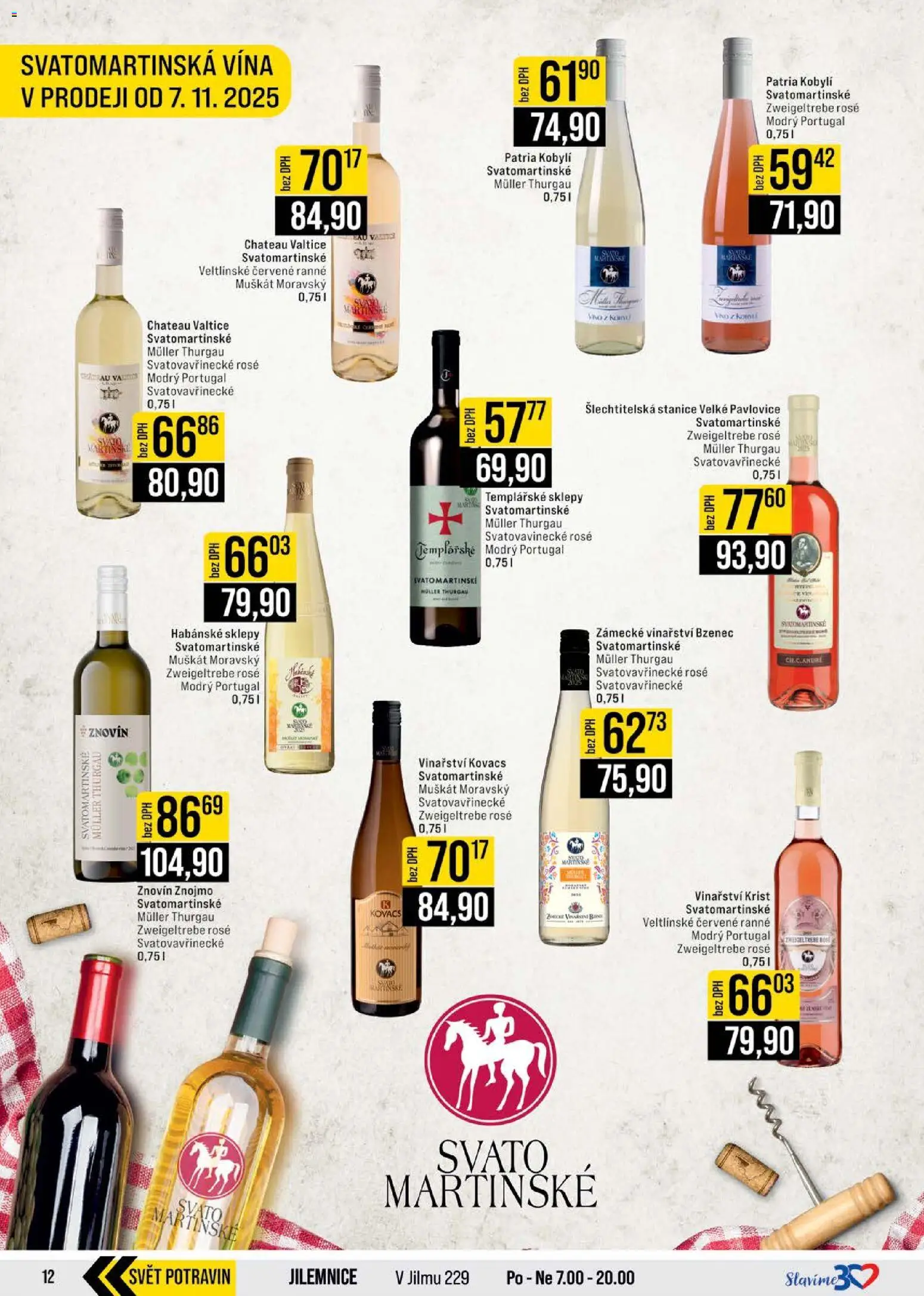 Jip leták - Cash & Carry od 05.11.2025 | Strana: 12 | Produkty: Habánské sklepy