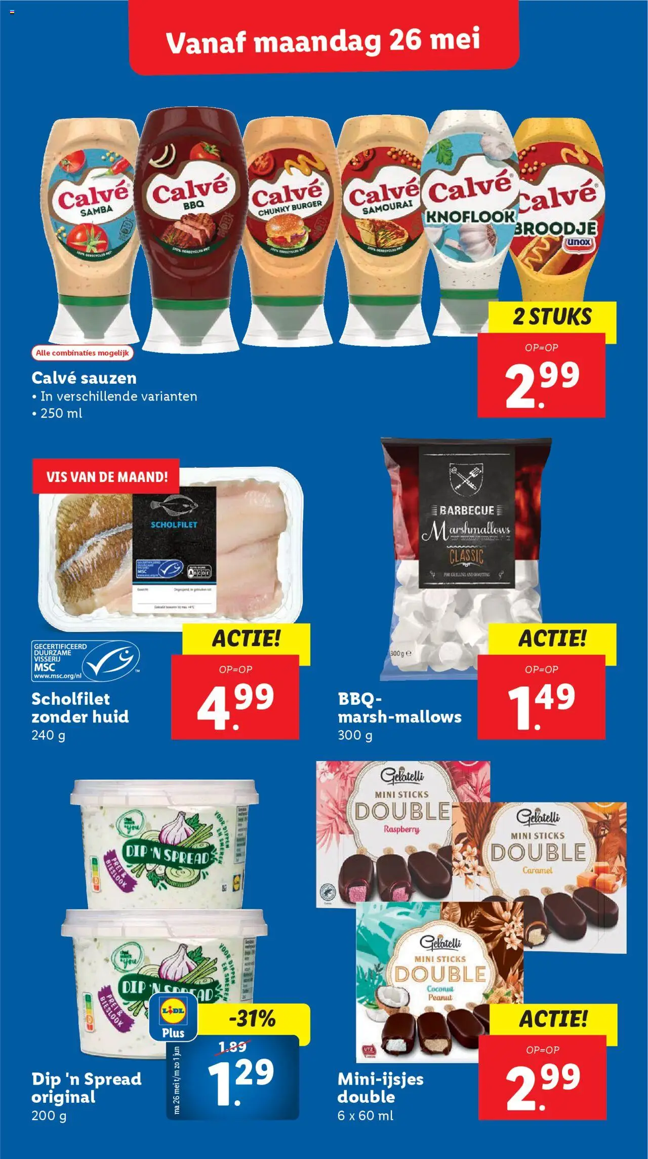  | Pagina: 6 | Producten: Vis, Prei, Dip, Broodje