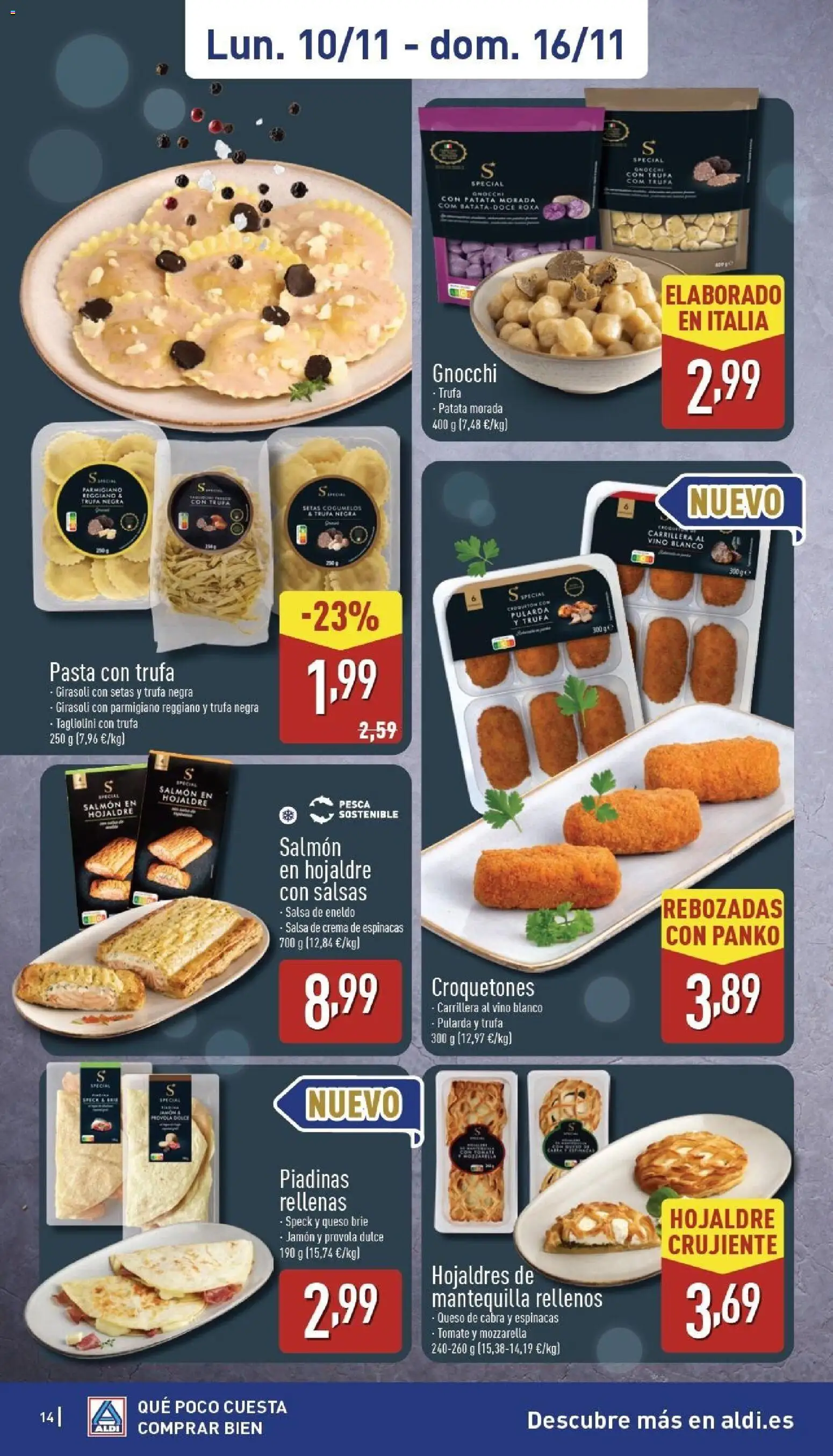 Aldi folleto Canarias │ válido desde el 10.11.2025 | Página: 14 | Productos: Queso, Vino, Πορσελάνη, Crema
