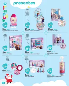 Pré-visualização Pingo Doce Bem Estar Natal Lojas válido de 18.11.2025 | Página: 22 | Produtos: Eau de toilette, Condicionador, Sombras, Espelho