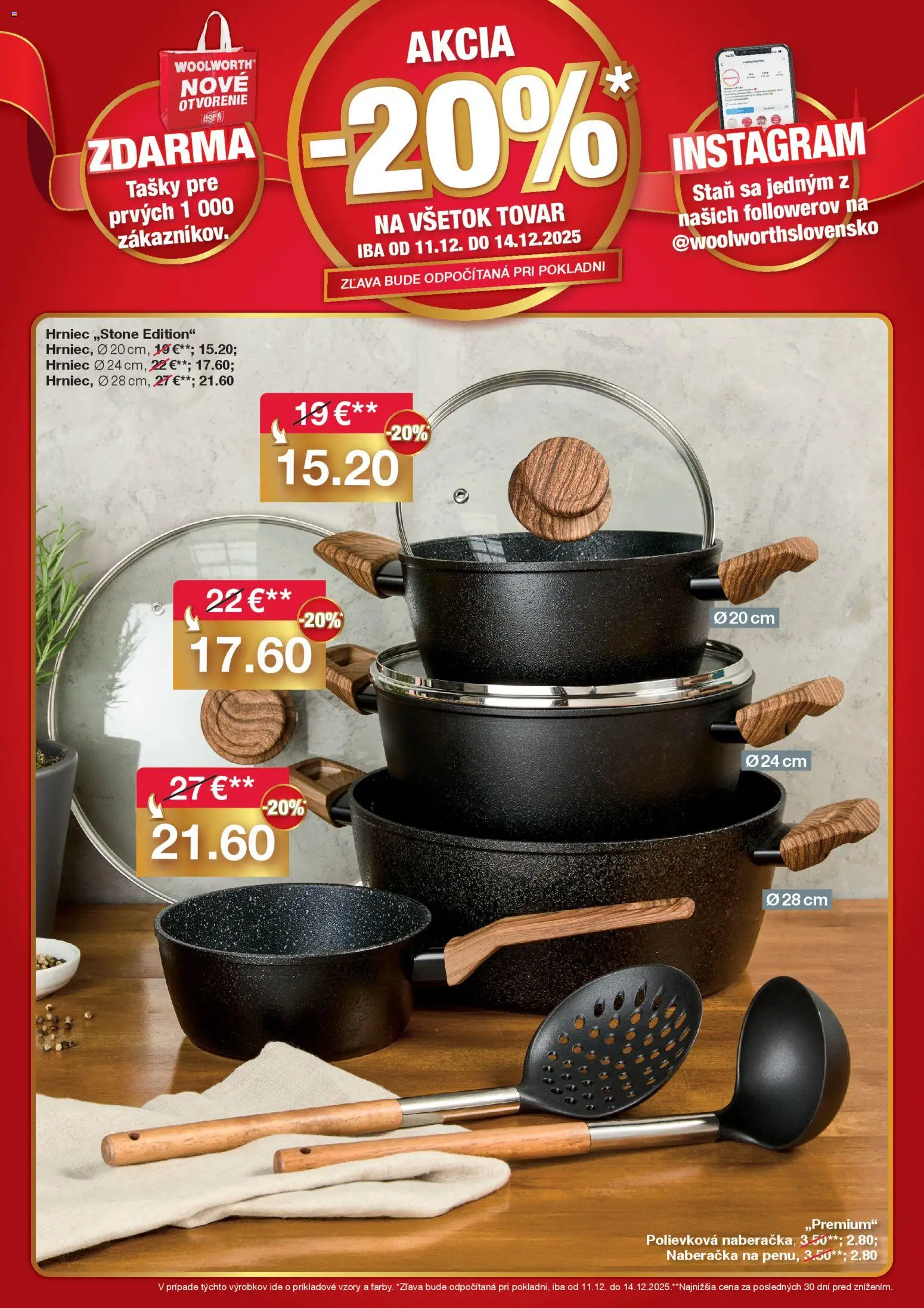 Nové Woolworth akcie – leták je platný od 11.12.2025 | Strana: 7 | Produkty: Stan
