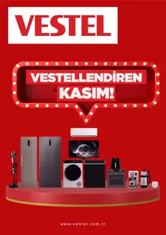 24.11.2025 tarihinden itibaren geçerli olan Vestel kataloğu önizlemesi